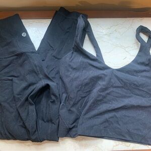 Lululemon ribbed align set